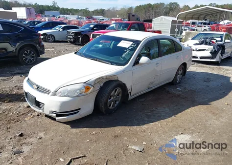 2007 Chevrolet Impala Lt из США, поврежденный, VIN 2G1WT58K579350026
